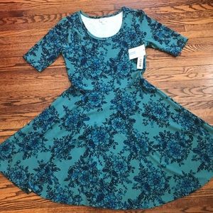 LuLaRoe XL Nicole NWT floral gorgeous!